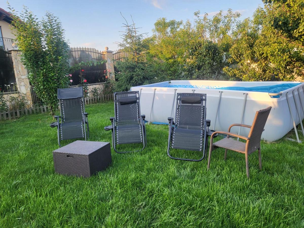 サトゥ・マーレ Vila Ana Cu Terasa Gratar Si Jacuzziヴィラ エクステリア 写真